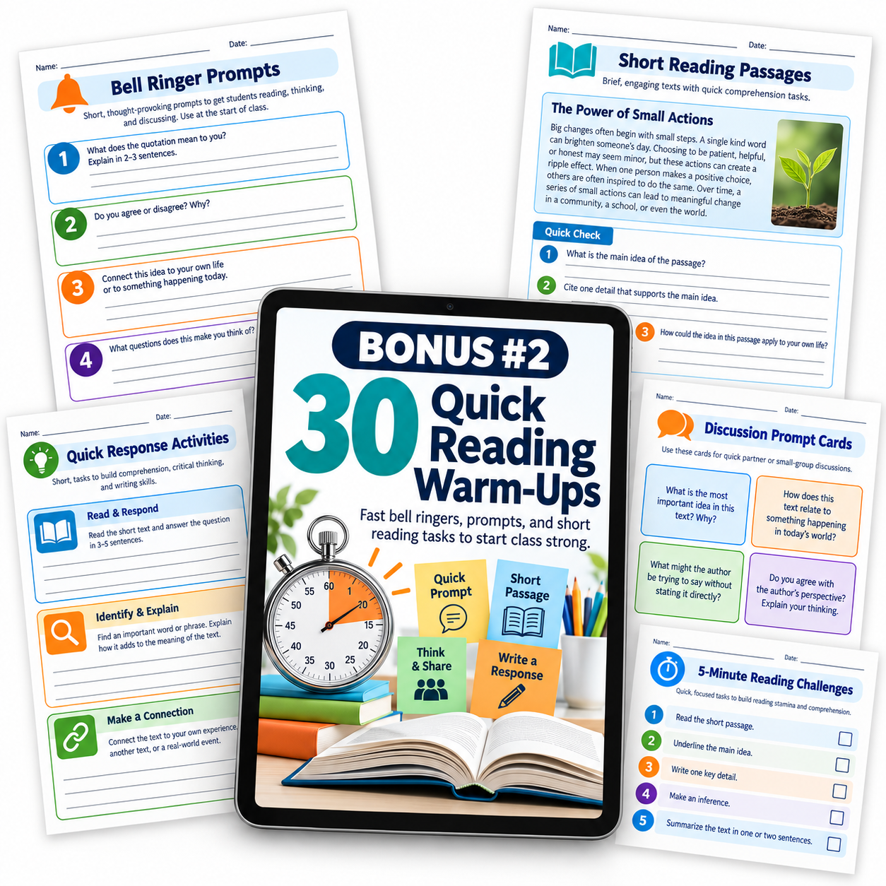 Bonus 2 — 30 Quick Reading Warm-Ups